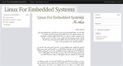 Desktop Screenshot of linux4embeddedsystems.com