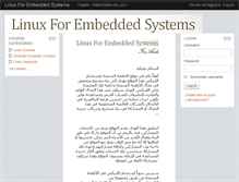 Tablet Screenshot of linux4embeddedsystems.com